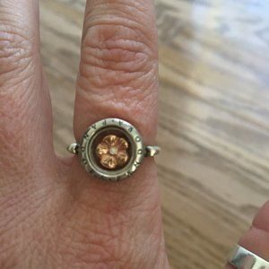 Size 8 Pandora Floating Locket Ring